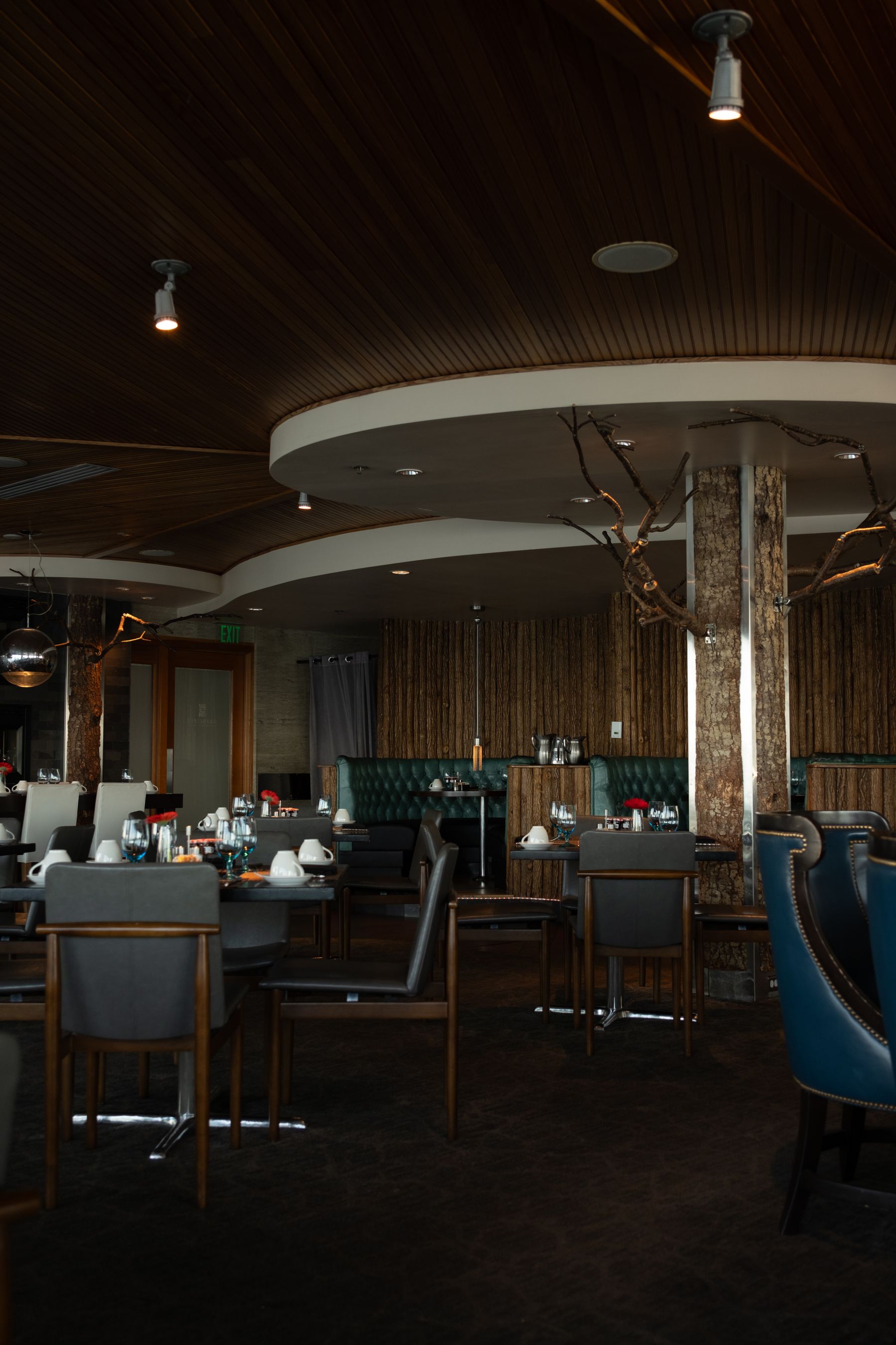 Modern restaurant interior